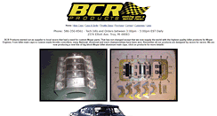 Desktop Screenshot of bcrproducts.com